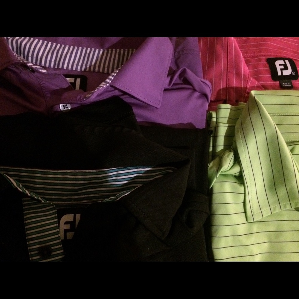 Men’s Footjoy Golf polo shirt bundle